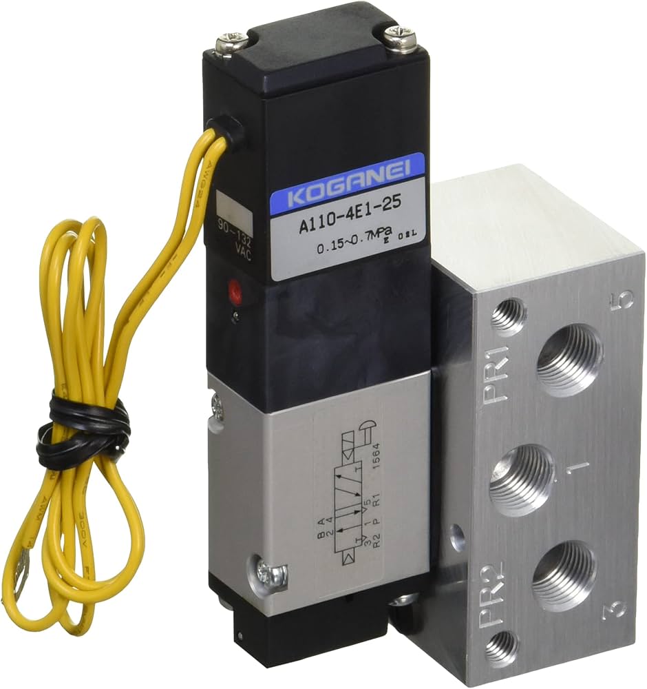 KOGANEI A110-4E1-25-71W-AC100V SOLENOID VALVE